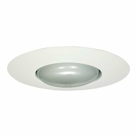 COOPER LIGHTING OPEN TRIM 6 in. SATIN WH IC RE-300P